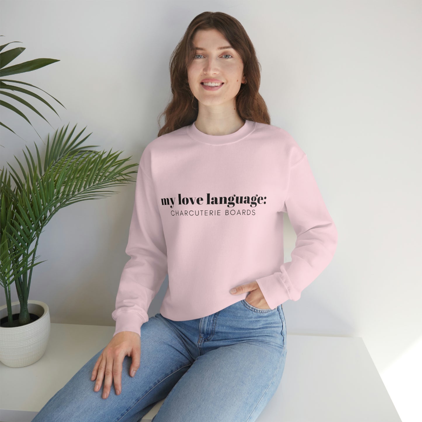 "My Love Language " Crewneck Sweatshirt