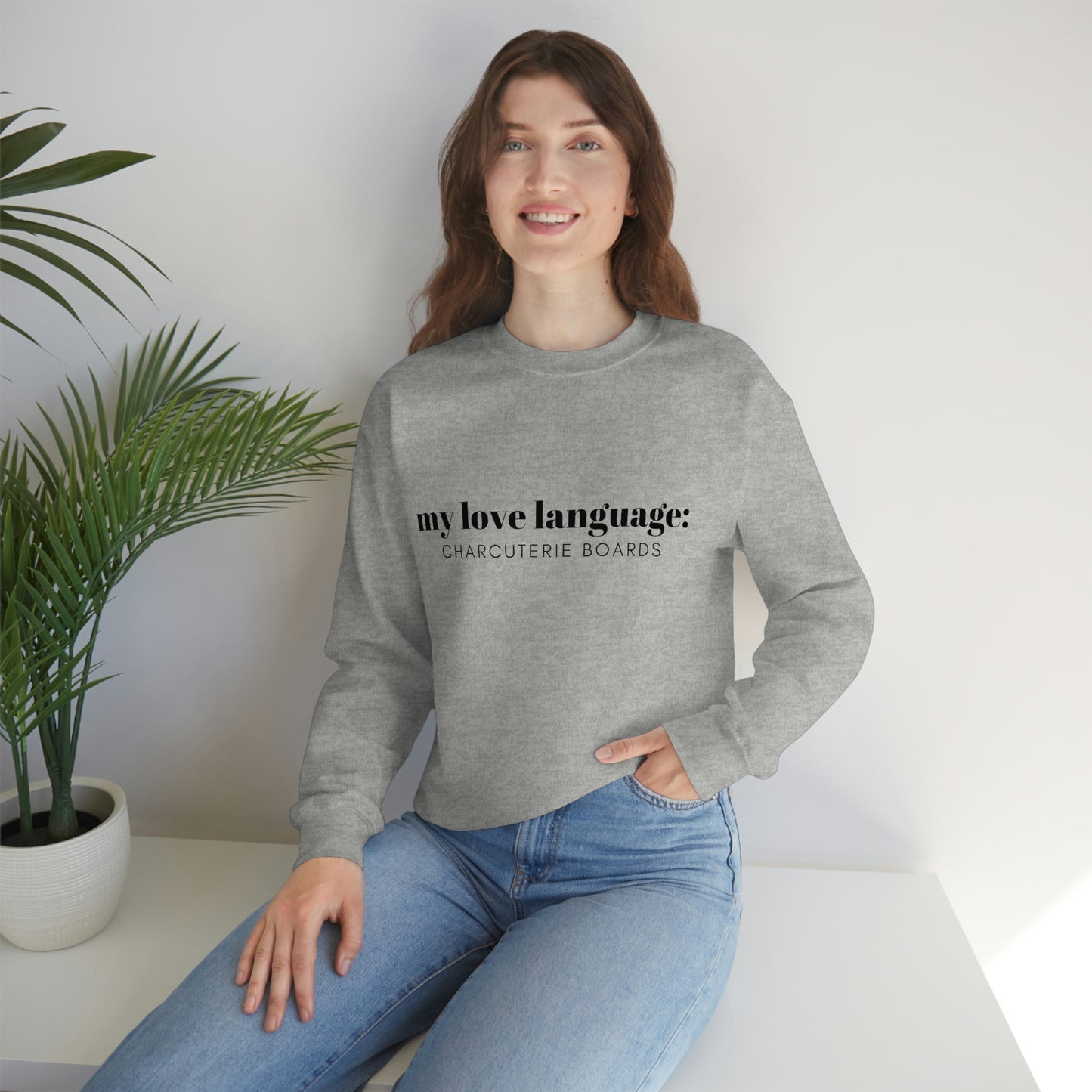 "My Love Language " Crewneck Sweatshirt