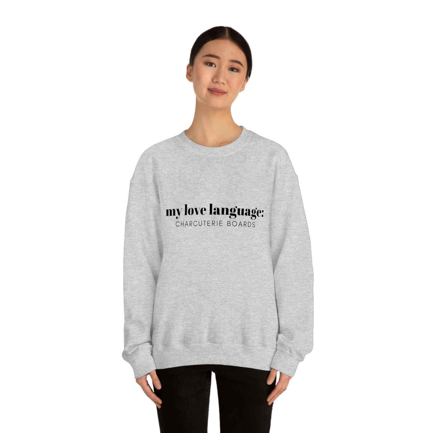 "My Love Language " Crewneck Sweatshirt