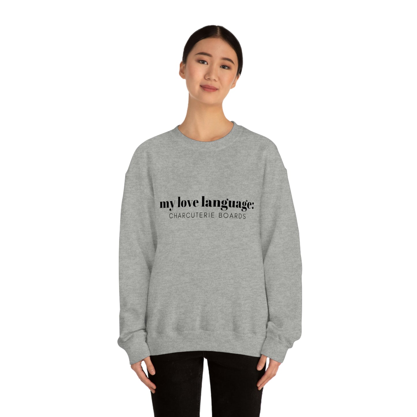 "My Love Language " Crewneck Sweatshirt