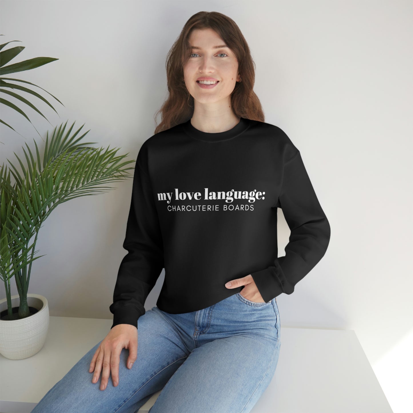 "My Love Language " Crewneck Sweatshirt