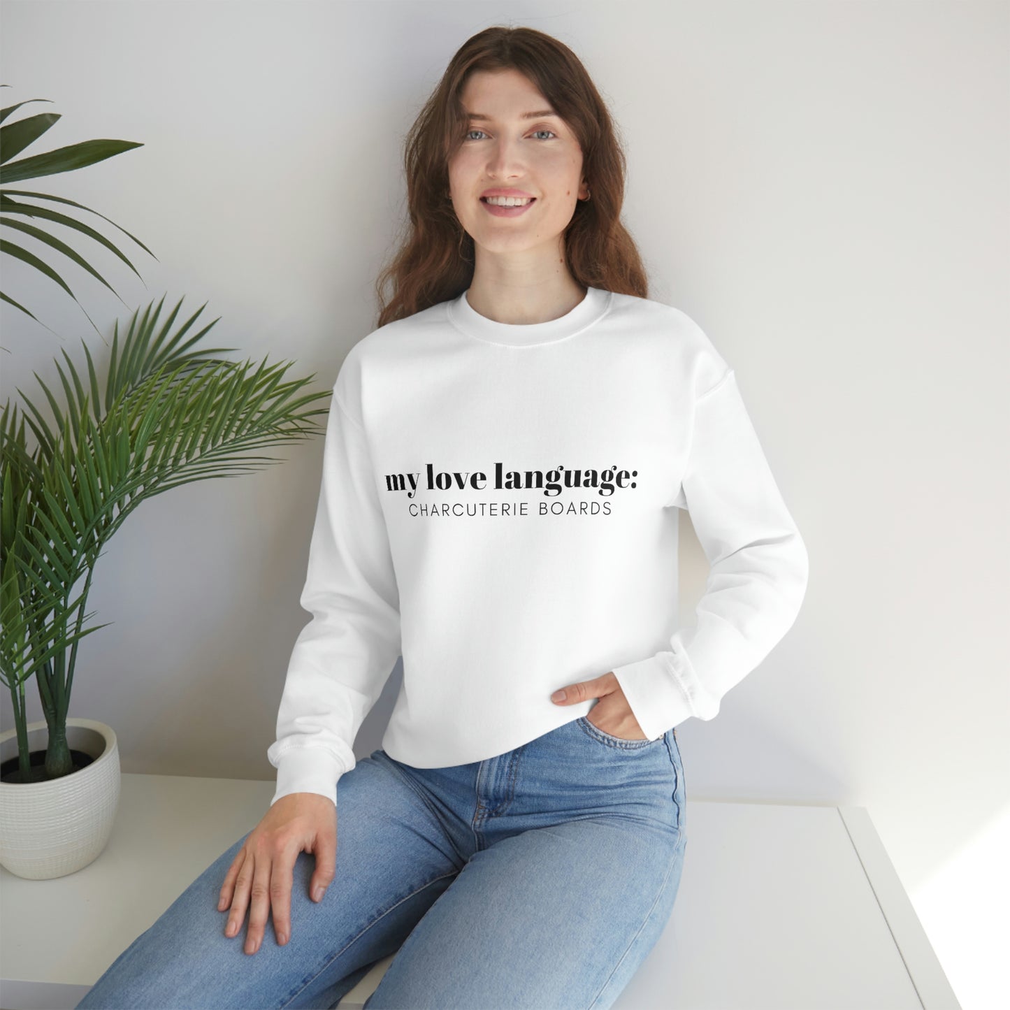 "My Love Language " Crewneck Sweatshirt