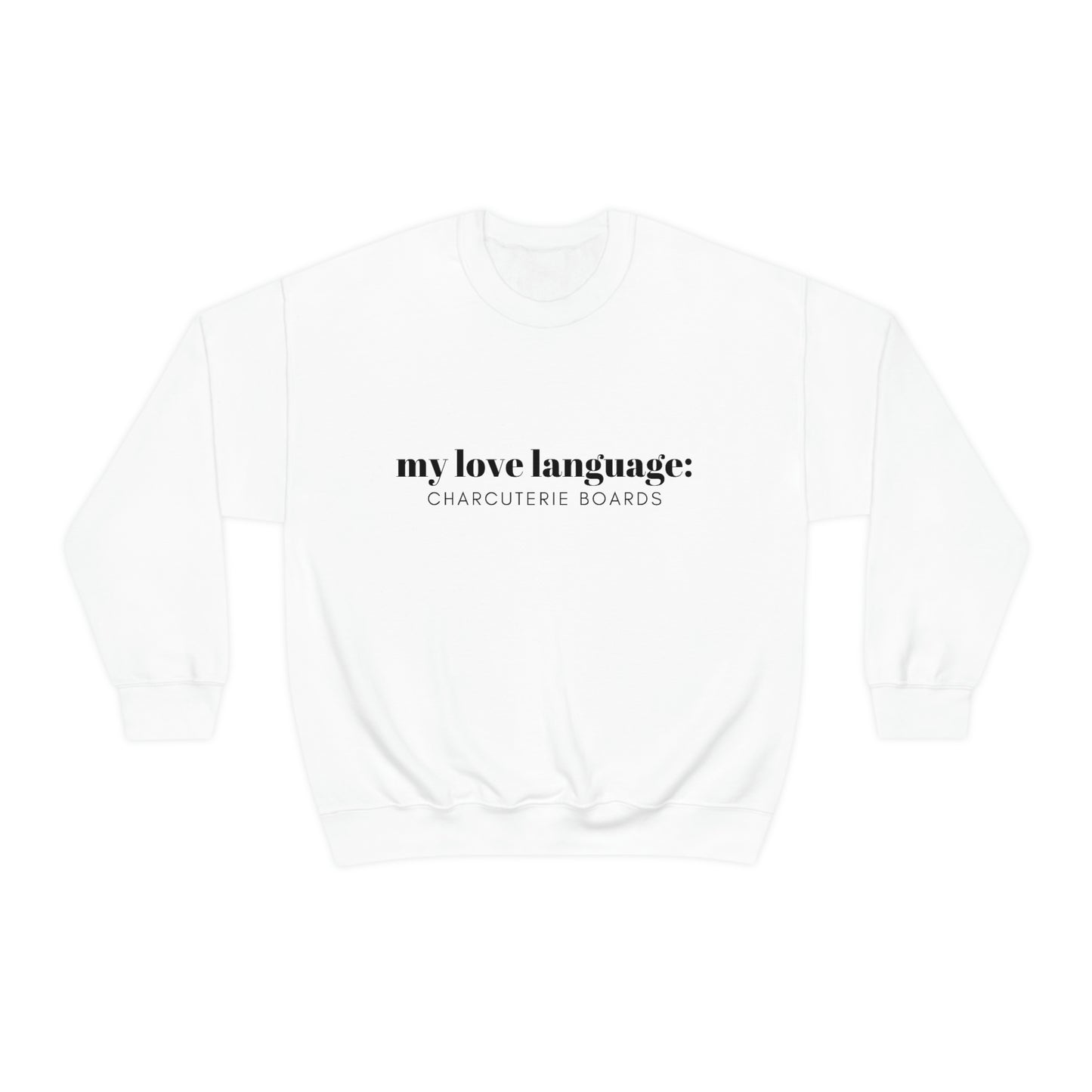 "My Love Language " Crewneck Sweatshirt