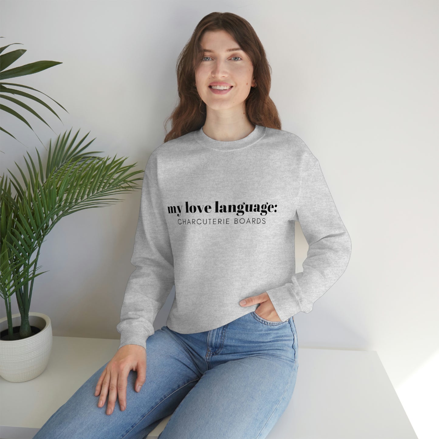 "My Love Language " Crewneck Sweatshirt