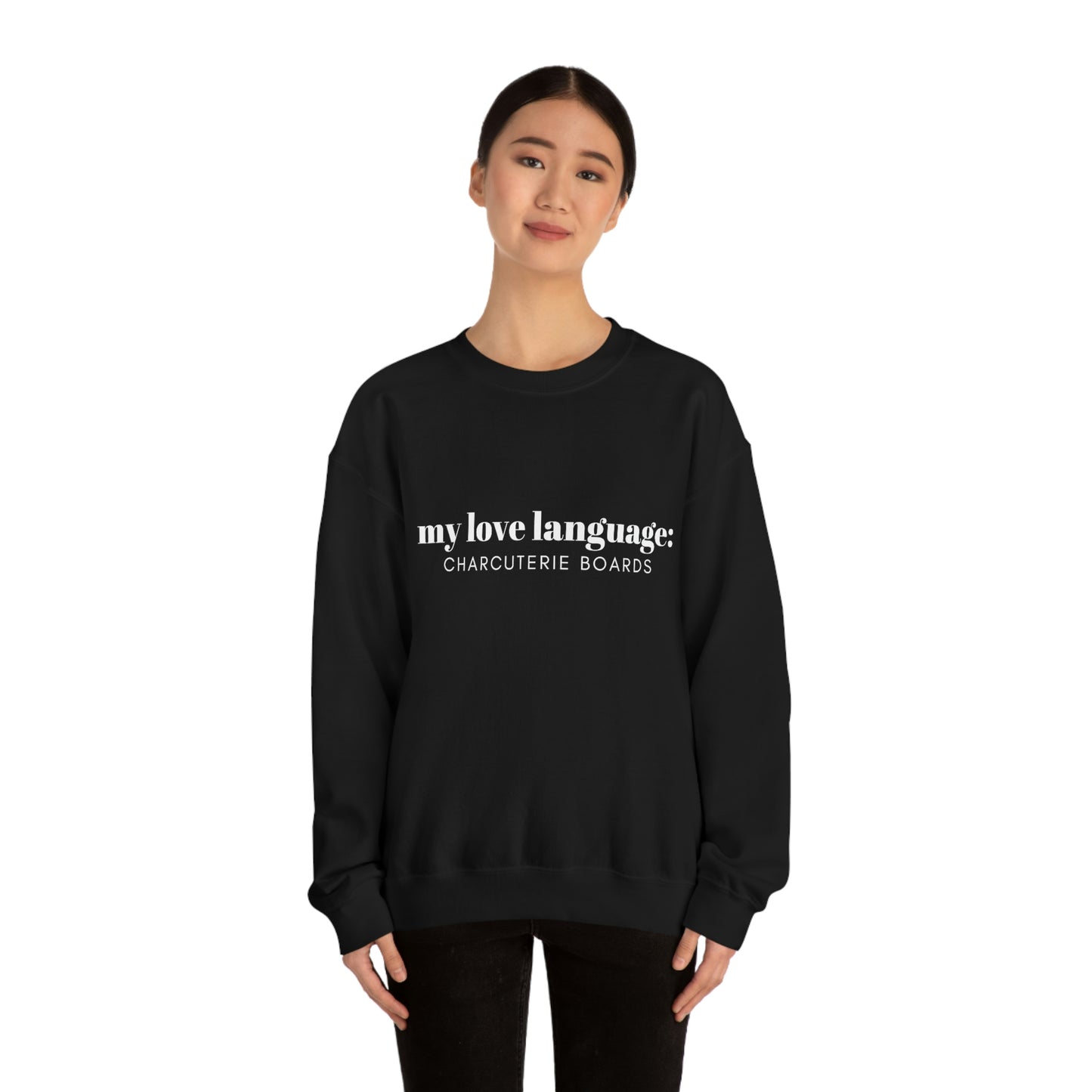 "My Love Language " Crewneck Sweatshirt